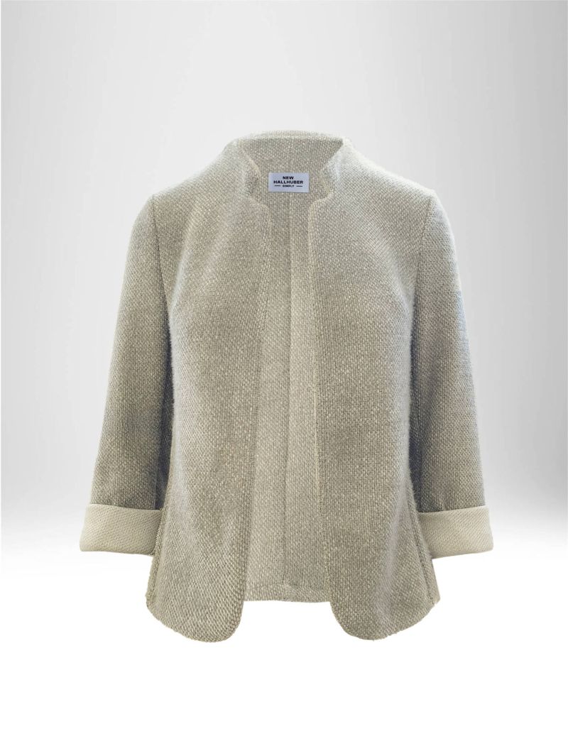 BUTTONLESS OPEN BLAZER