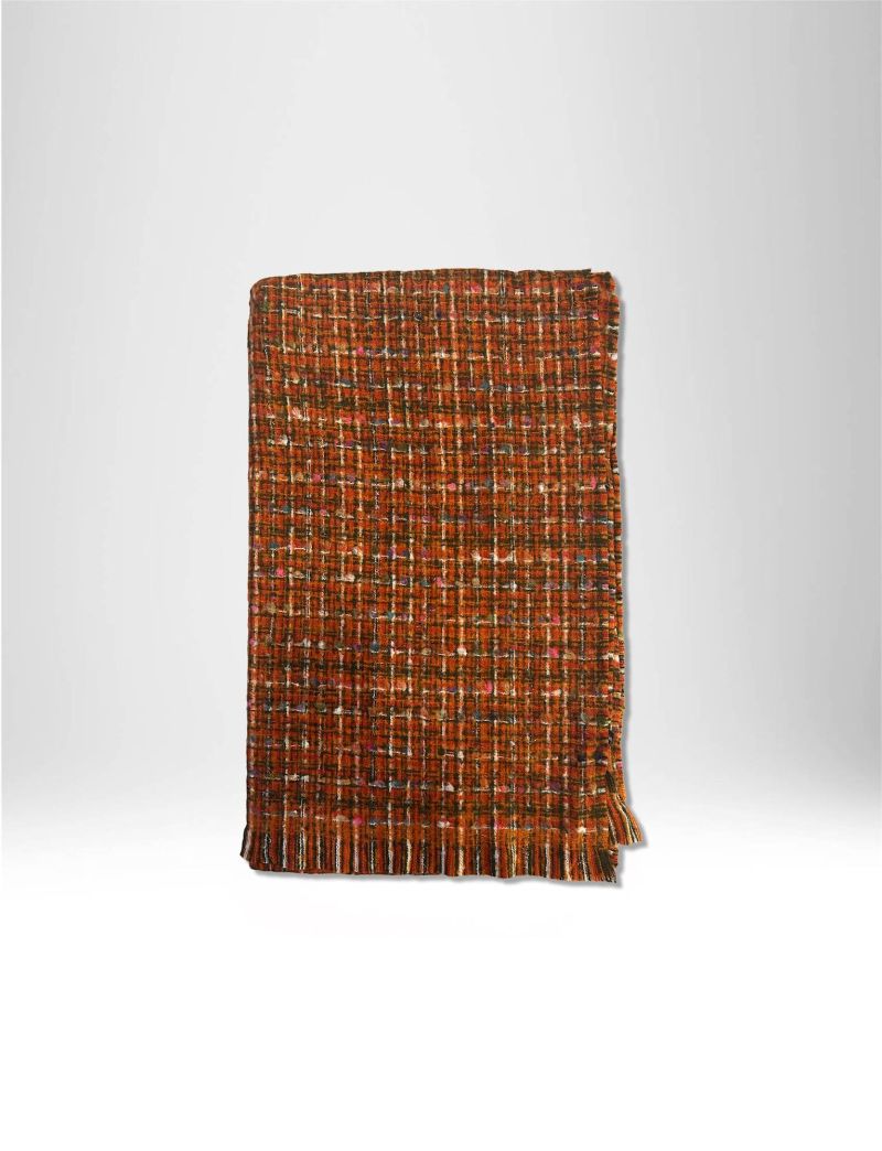 SCHAL AUS STRUKTURIERTEM TWEED FÜR DAMEN | NEW HALLHUBER