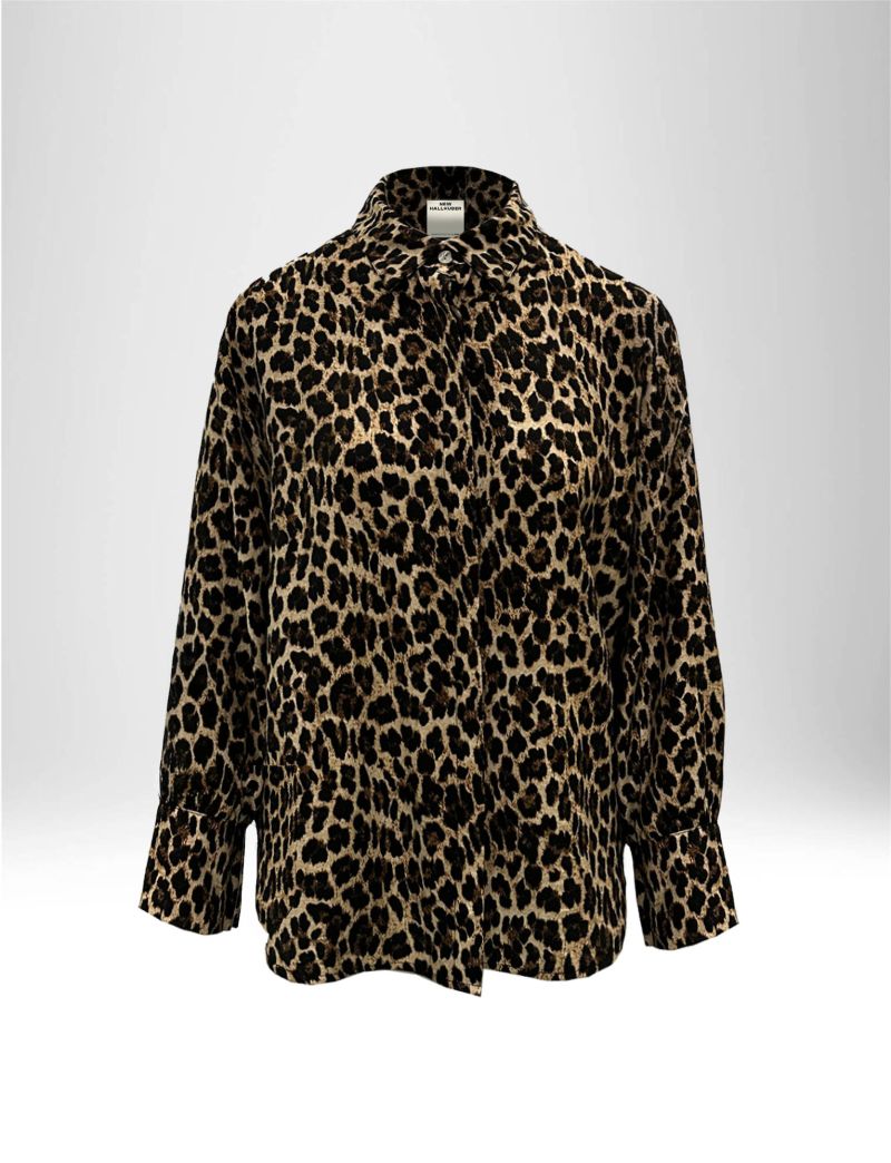 ASYMMETRISCHES HEMD AUS VISKOSEMISCHUNG