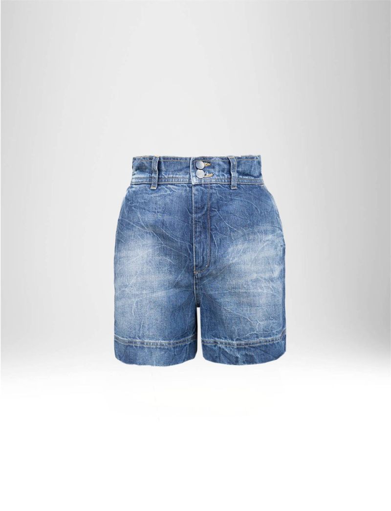 BERMUDA SHORTS IN DENIM