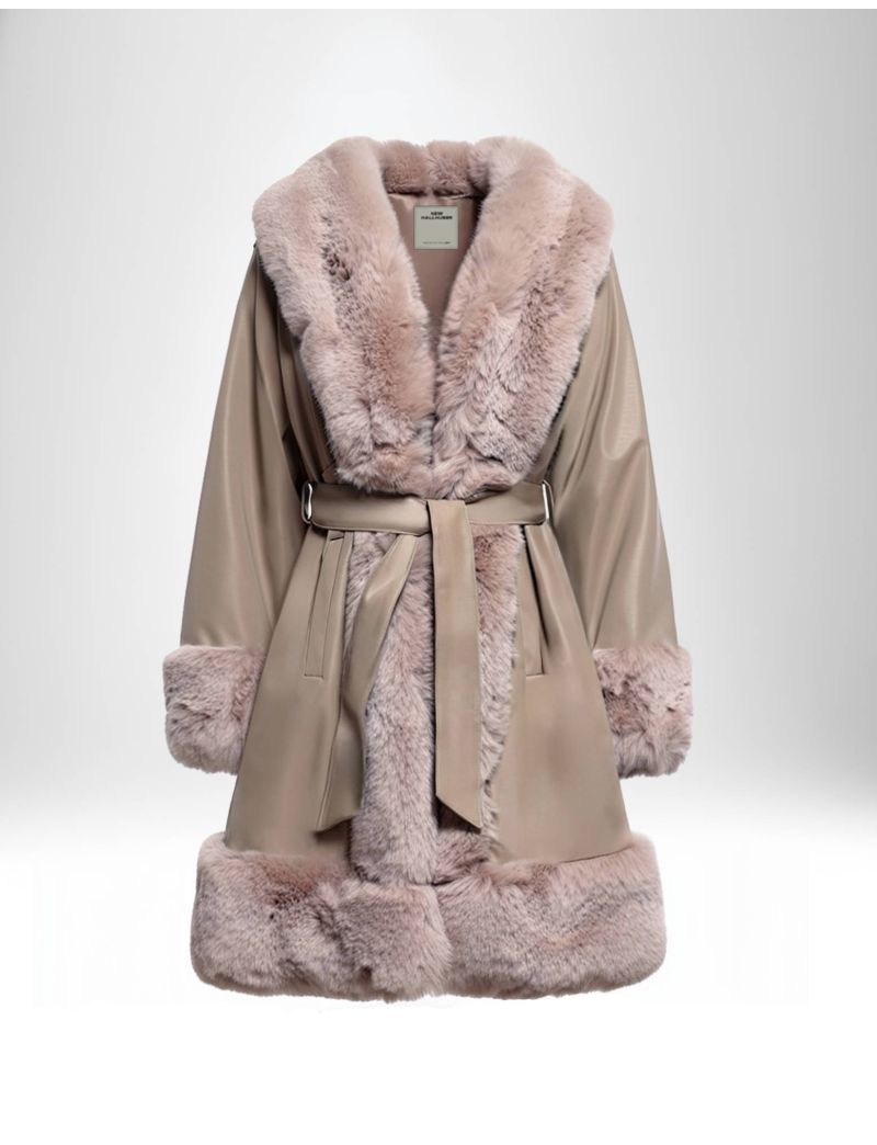 SOFT FAUX-FUR JACKET