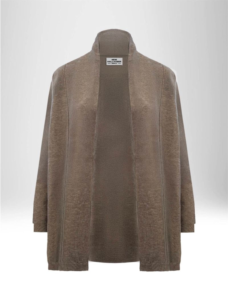 KNOPFLOSE OFFENE STRICKJACKE FÜR DAMEN | NEW HALLHUBER