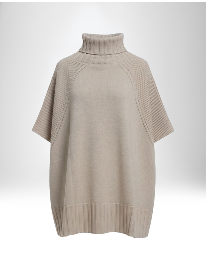 WOMEN&rsquo;S PURE WOOL PONCHO