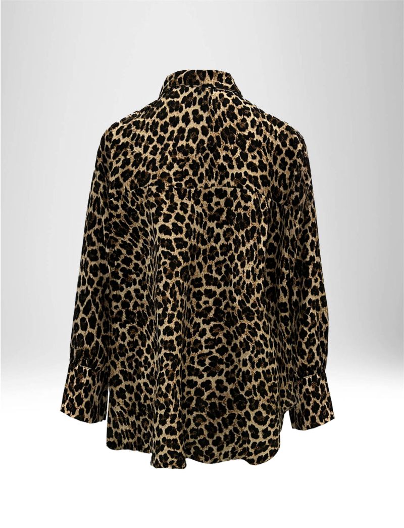 ASYMMETRISCHES HEMD AUS VISKOSEMISCHUNG