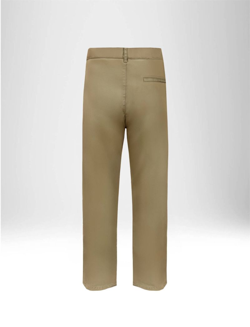 NEW HALLHUBER RELAXED FIT PANTS IN COTTON GABARDINE