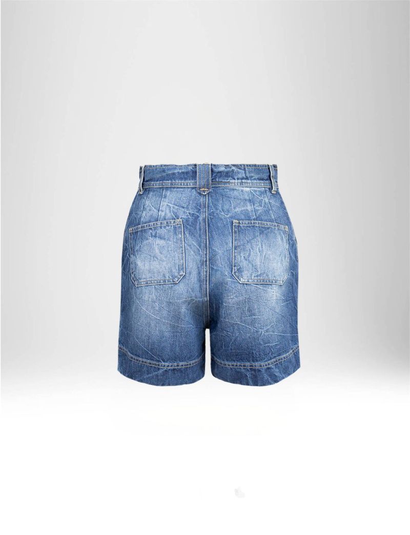 BERMUDA SHORTS IN DENIM