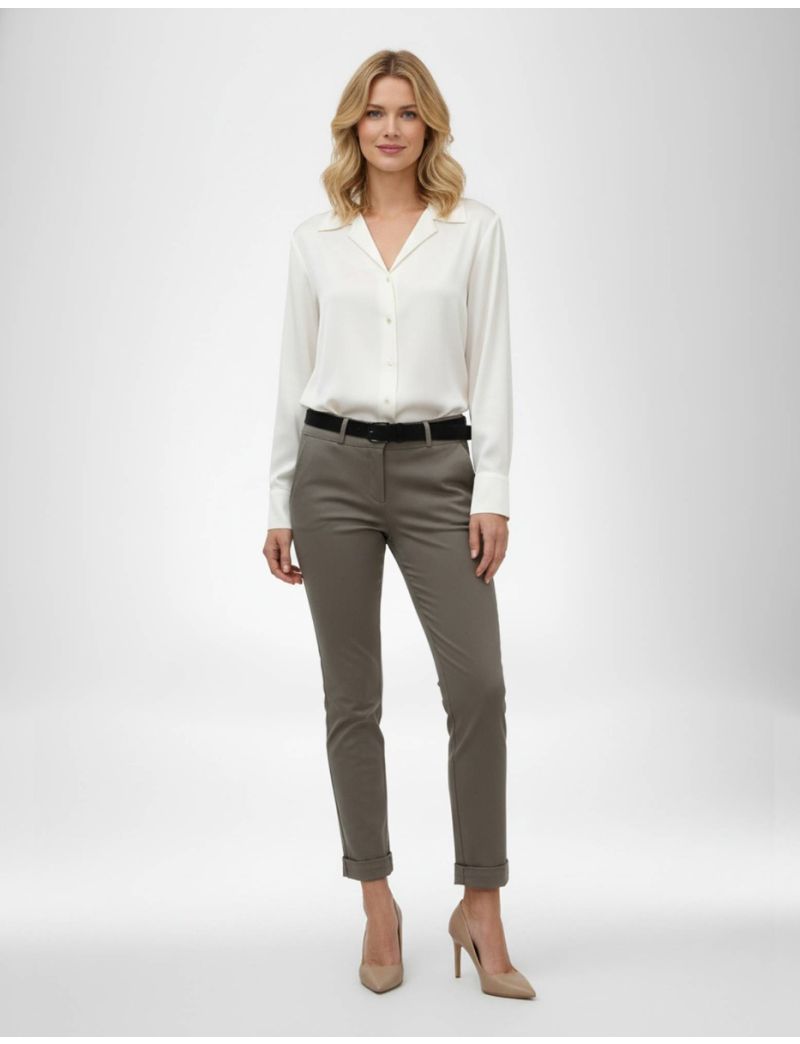 SKINNY CHINOS STRETCH FABRIC