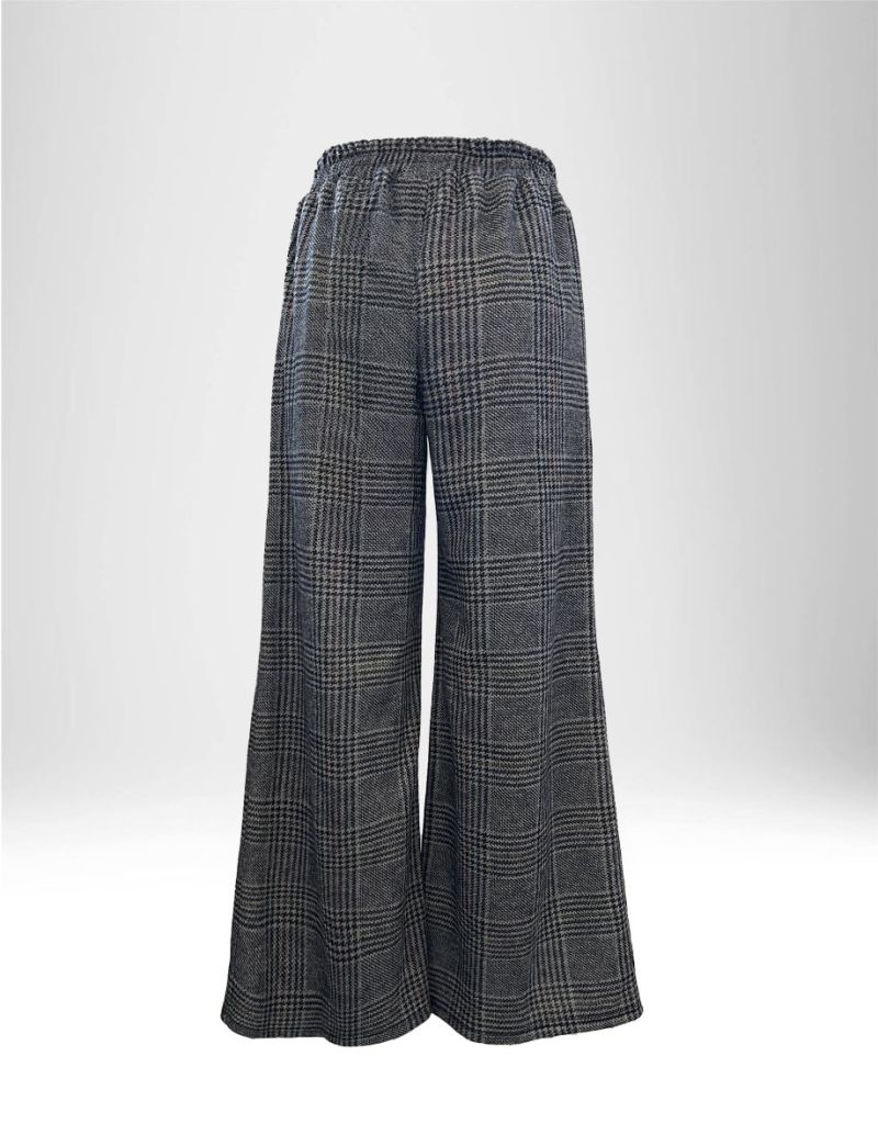 CHECK WIDE LEG PANTS WOMEN | NEW HALLHUBER SIMPLY